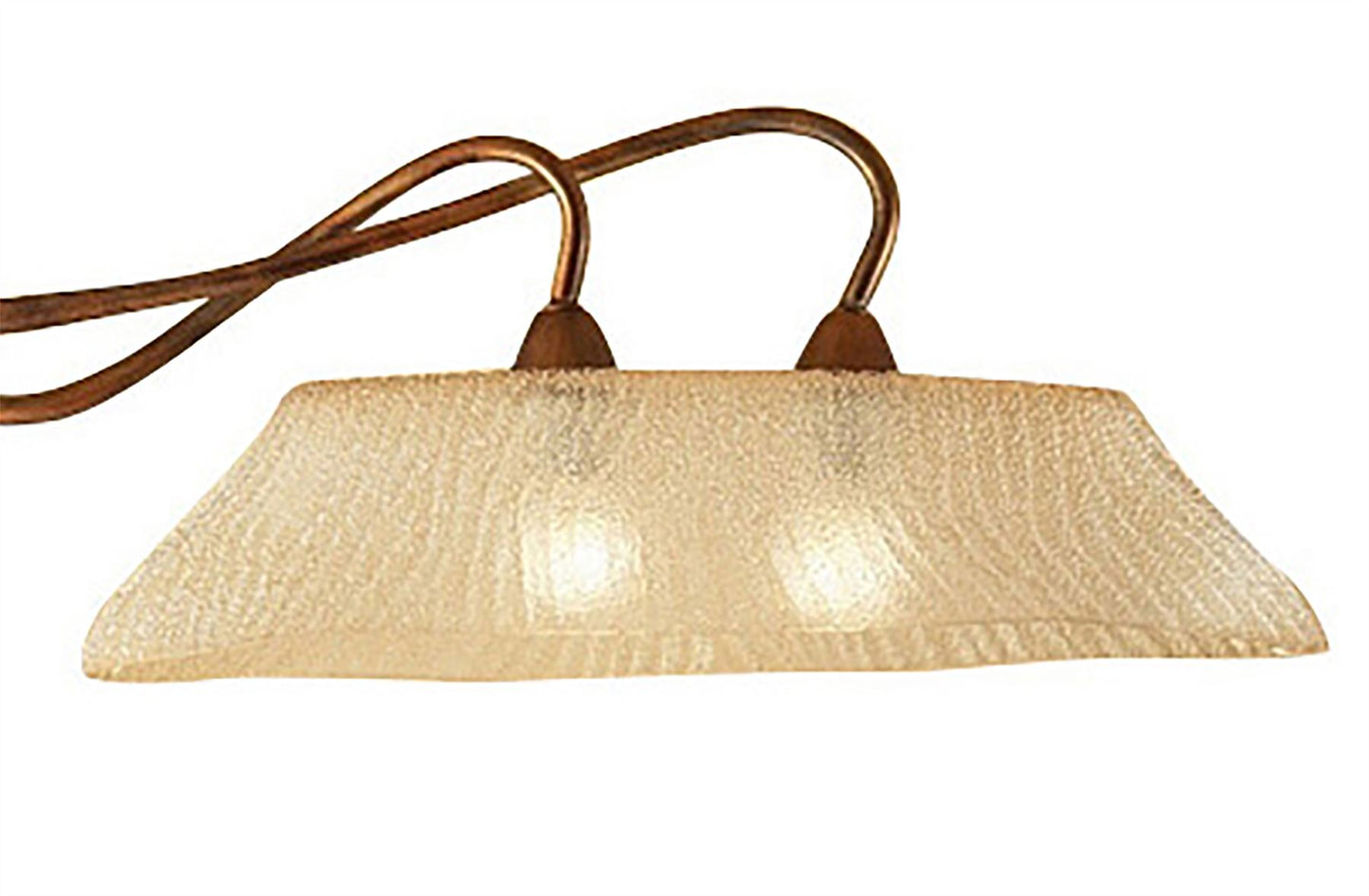 Mantra (0039 004) Tentacle Ceiling 2 Light E14, Rustic Gold