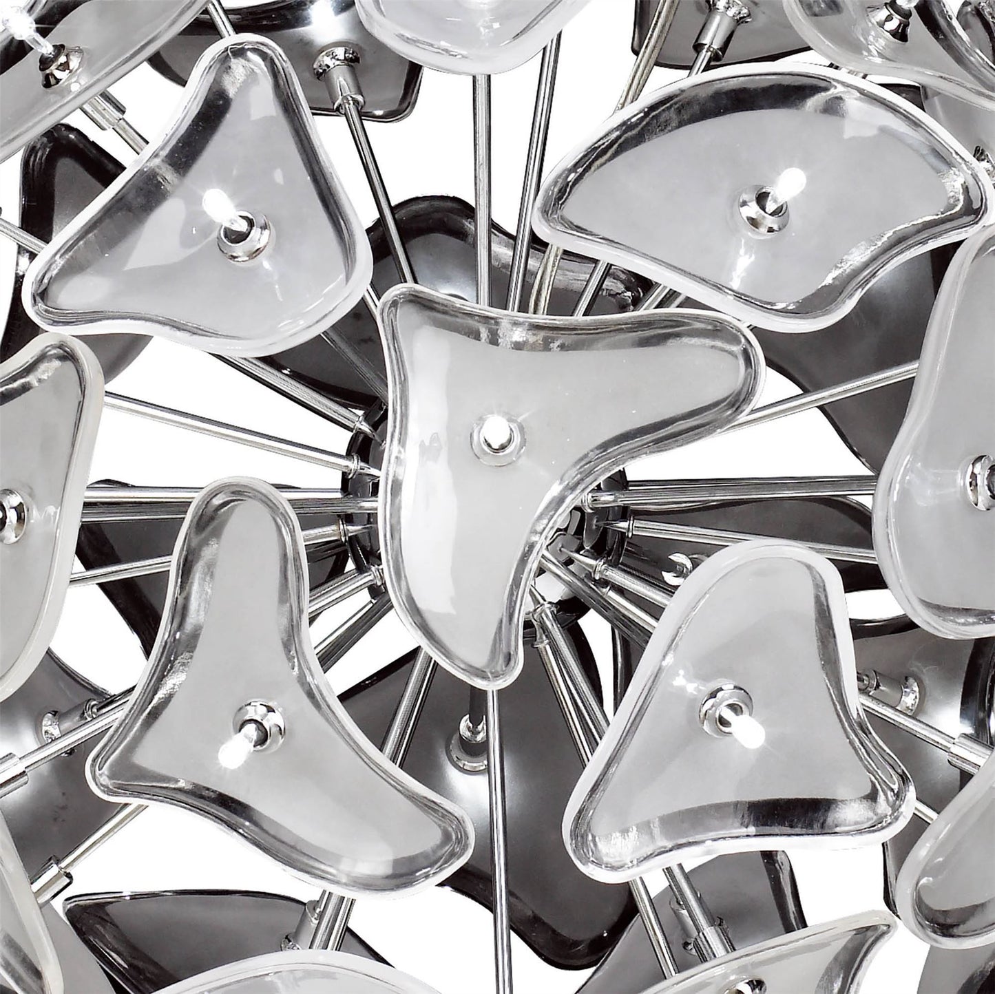 Mantra Otto 46cm Pendant 41 Light G4 Sphere, Polished Chrome/Frosted Glass, NOT LED/CFL Compatible
