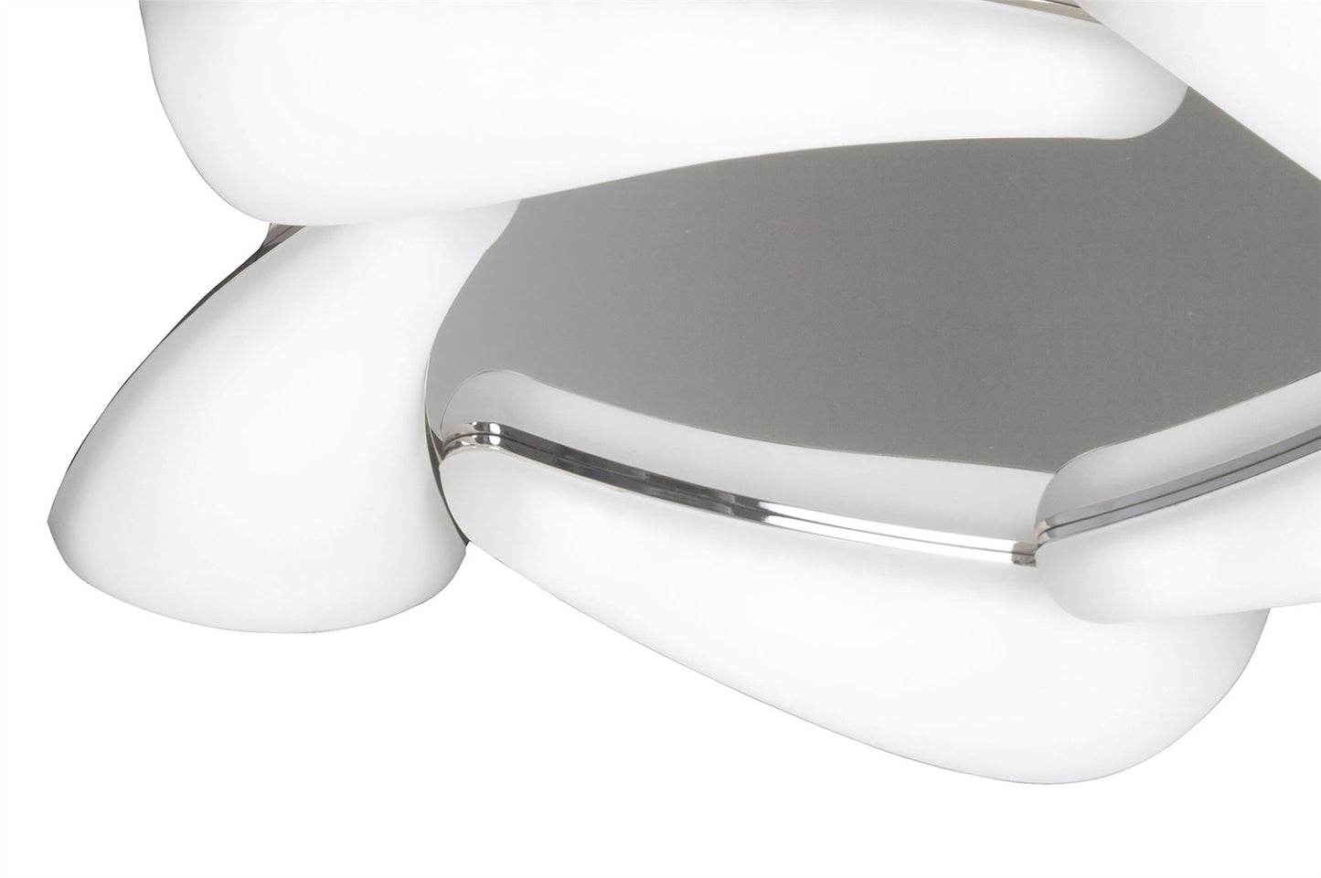 Mantra Mistral LED M3807 Mistral Ceiling 30W LED 3000K, 2700lm, Polished Chrome/Frosted Acrylic, 3yrs Warranty - M3807 Ceiling