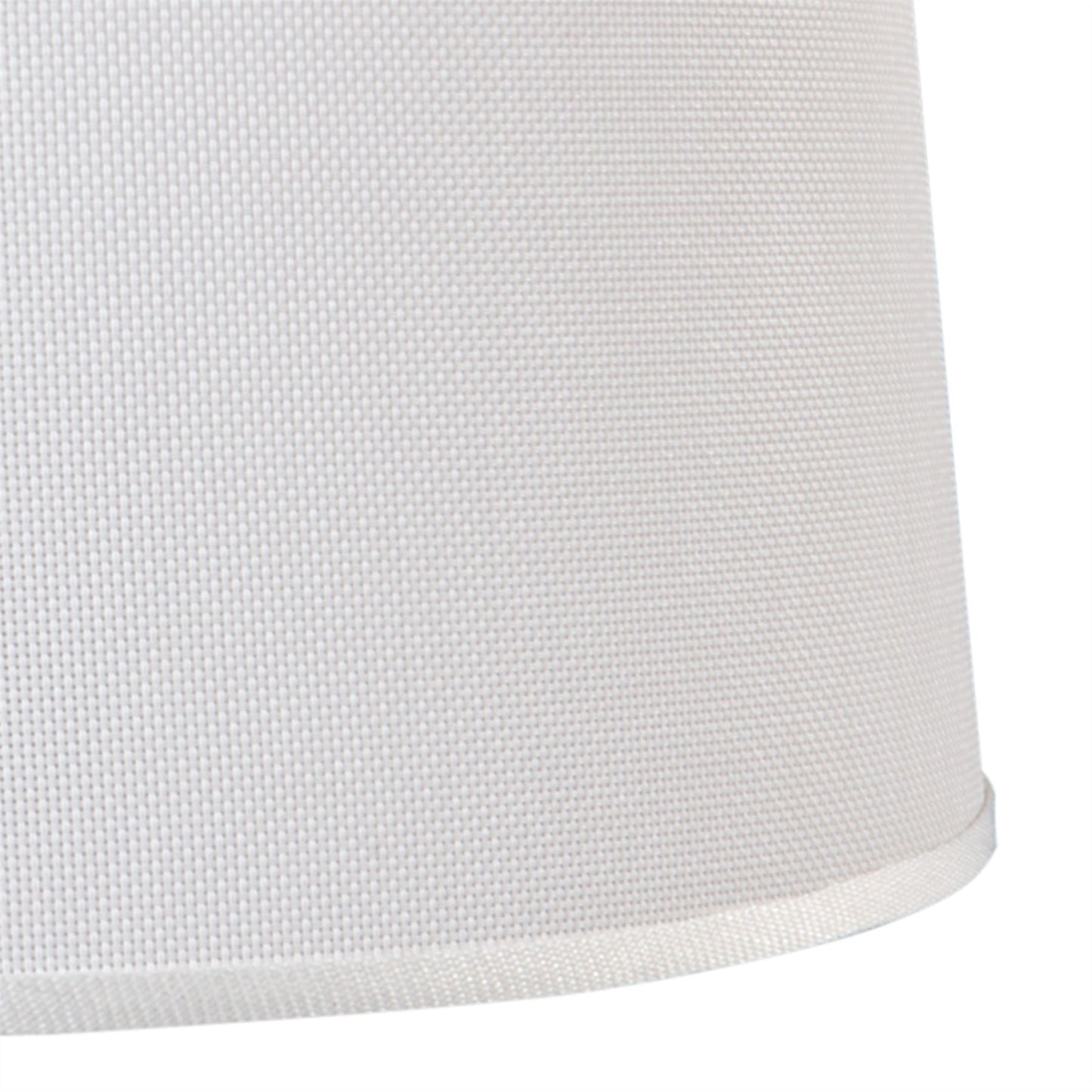 Mantra M5302 Habana White Round Shade 410/450mm x 215mm, Suitable for Pendant Lights