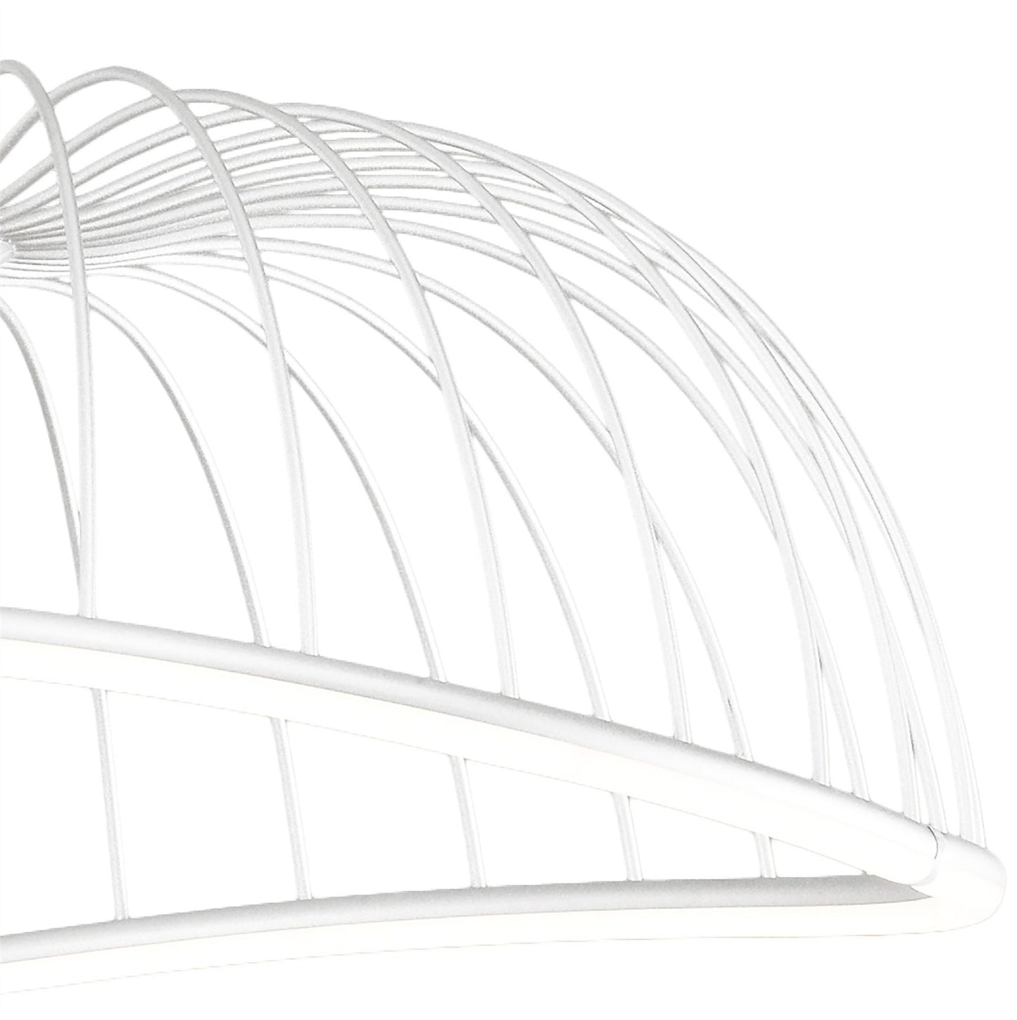 Mantra Celeste Pendant 81cm Round, 40W LED, 3000K, 2800lm, White, 3yrs Warranty