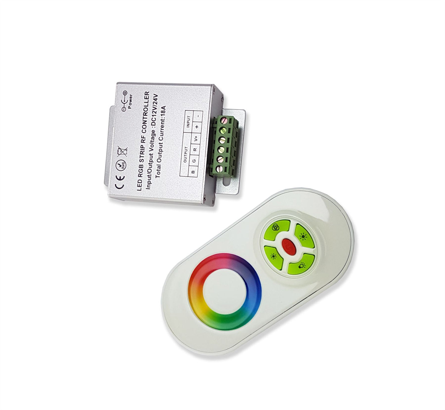 Techtouch LED Strips Touch RF White Controller 3 Channel 180W (RGB) Controllers