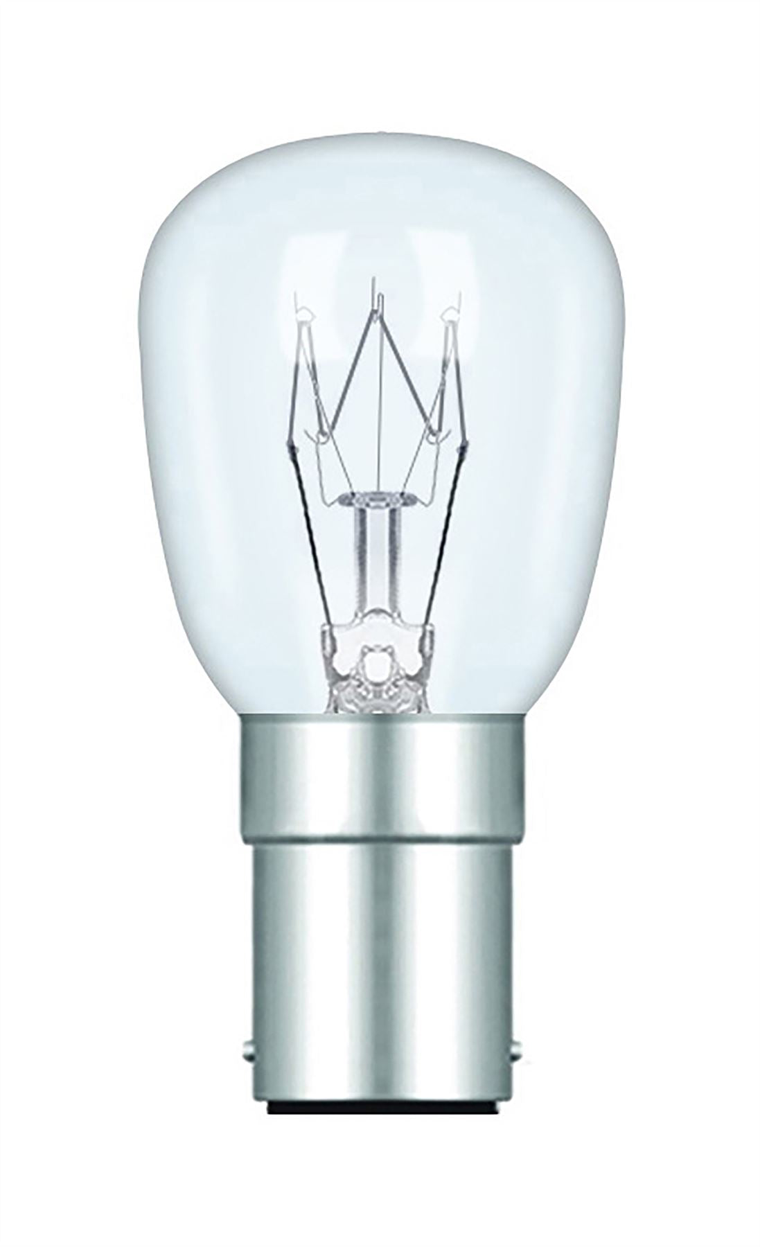 Luxram Pygmy B15D Clear 15W Incandescent