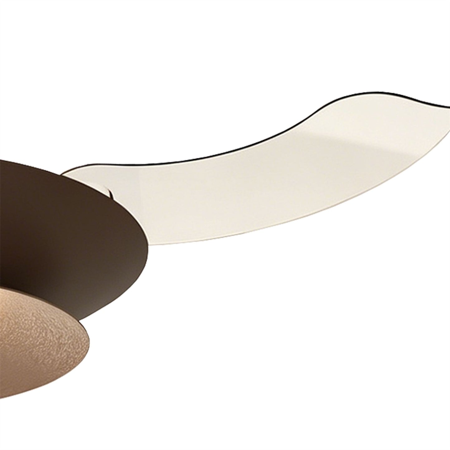 Patagonia 52cm 20W LED Dimmable Ceiling Light With Built-In 30W DC Fan, 3000-5000K Remote Control, 3600lm, Coffee/Brushed Copper, 5yrs Warranty
