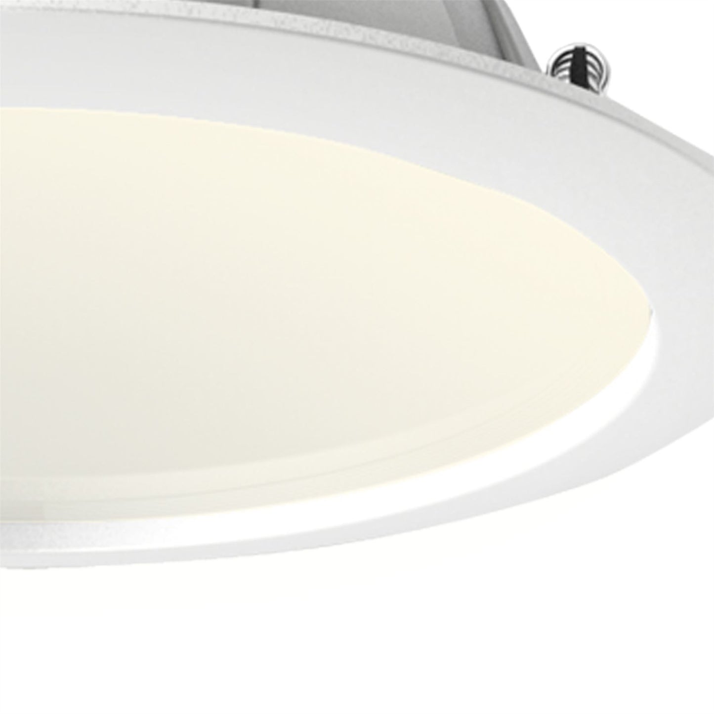Mantra Fusion Fusion M6392 Graciosa 18cm Round LED Downlight, 15.3W, 3000K, 1100lm, White, Cut Out 150mm, IP44, 3yrs Warranty
