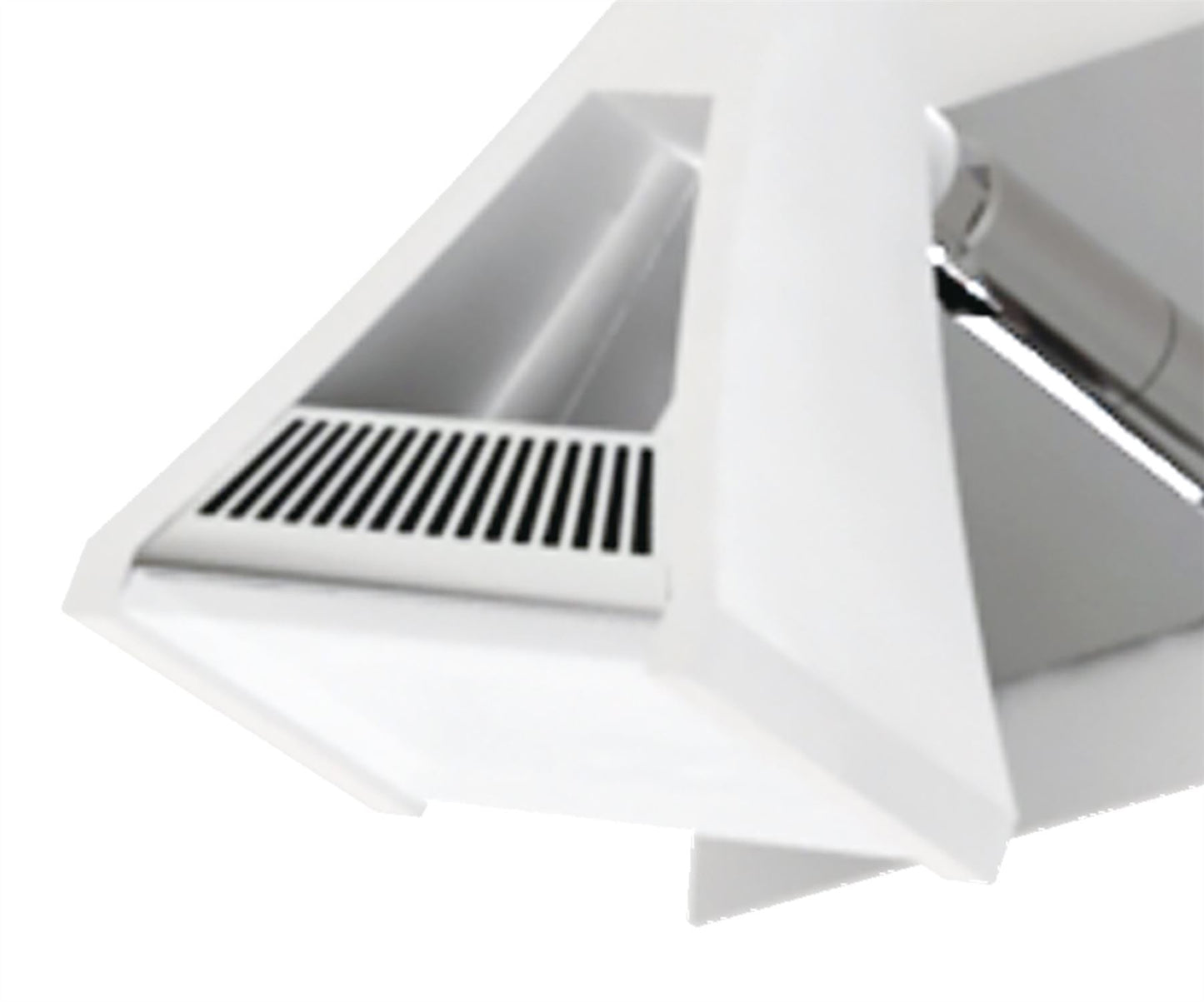 Mantra Fusion Filippo Linear Spot Light 2 Light LED 10W 3000K, 900lm, Matt White/Polished Chrome, 3yrs Warranty