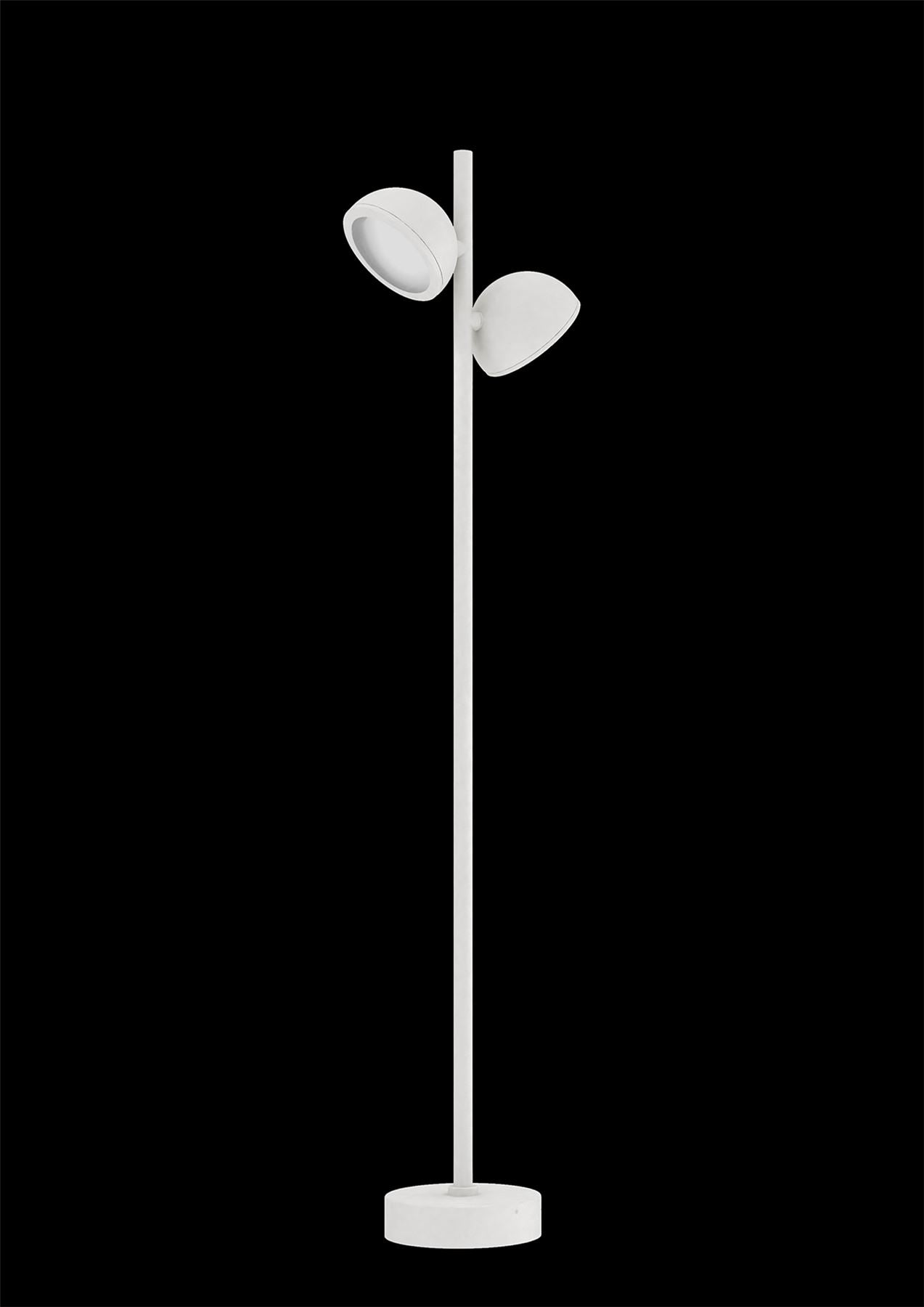 Mantra Everest Tall Post, 2 x GX53 (Max 10W, Not Included), IP65, White, 2yrs Warranty Exterior