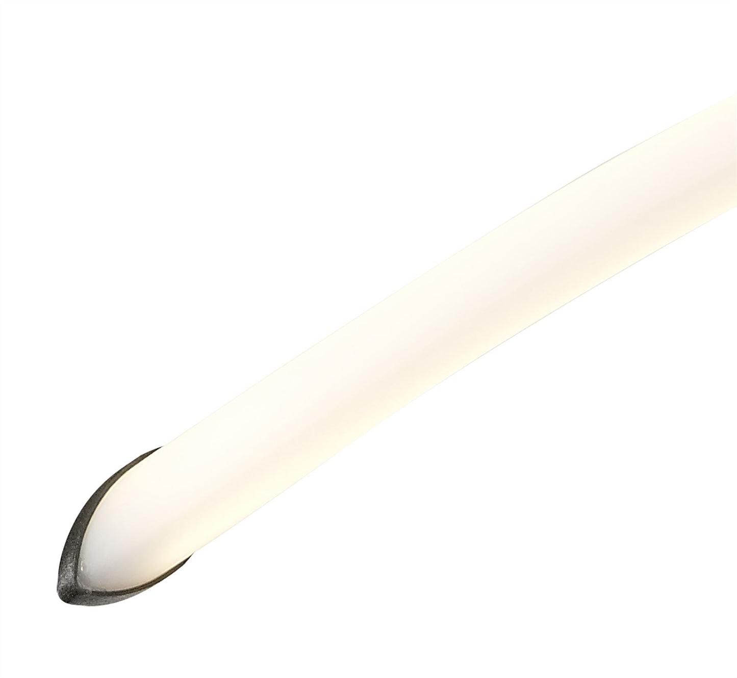 Mantra Armonia Semi Flush Loop, Dimmable, 25W LED, 3000K, 1875lm, Titanium/Frosted Acrylic, 3yrs Warranty Ceiling