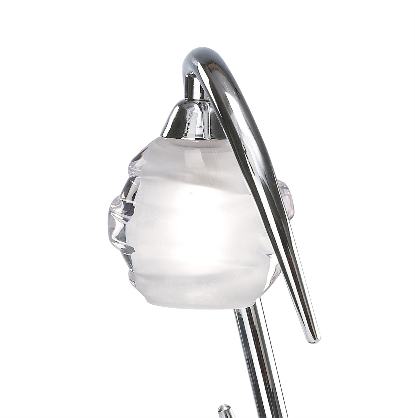Mantra M1807 Loop Table Lamp 1 Light G9 ECO, Polished Chrome