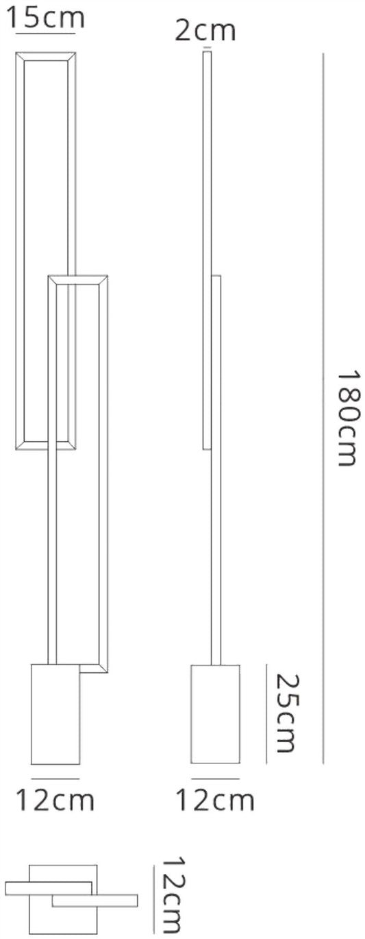 Mantra Fusion Mural Floor Lamp, 48W LED, 3000K, 3840lm, IP20, Matt White, 3yrs Warranty