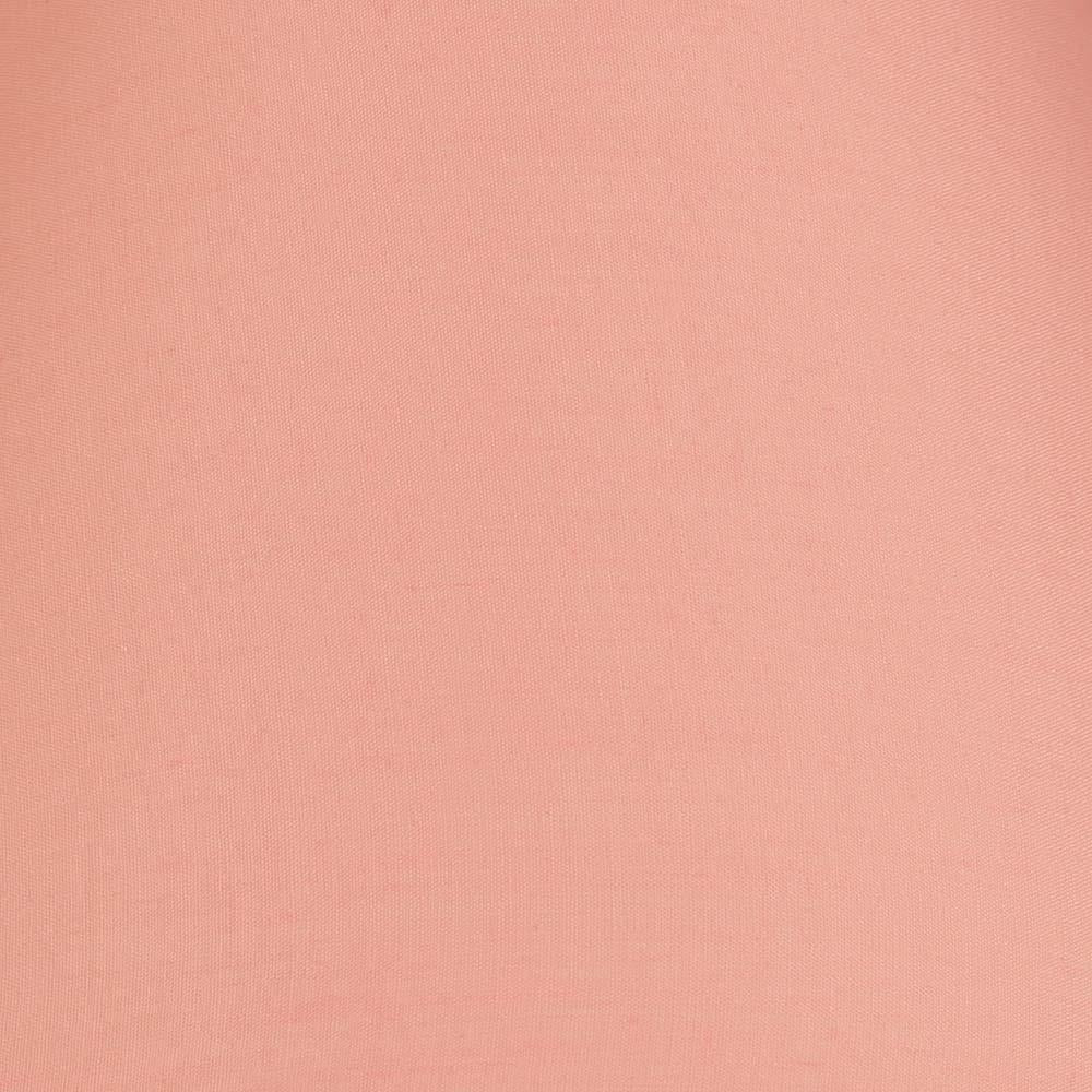 Oaks Lighting S501/5 Cotton Coolie Lampshade 140mm - Clip-On Candle Light Shade - Pale Pink