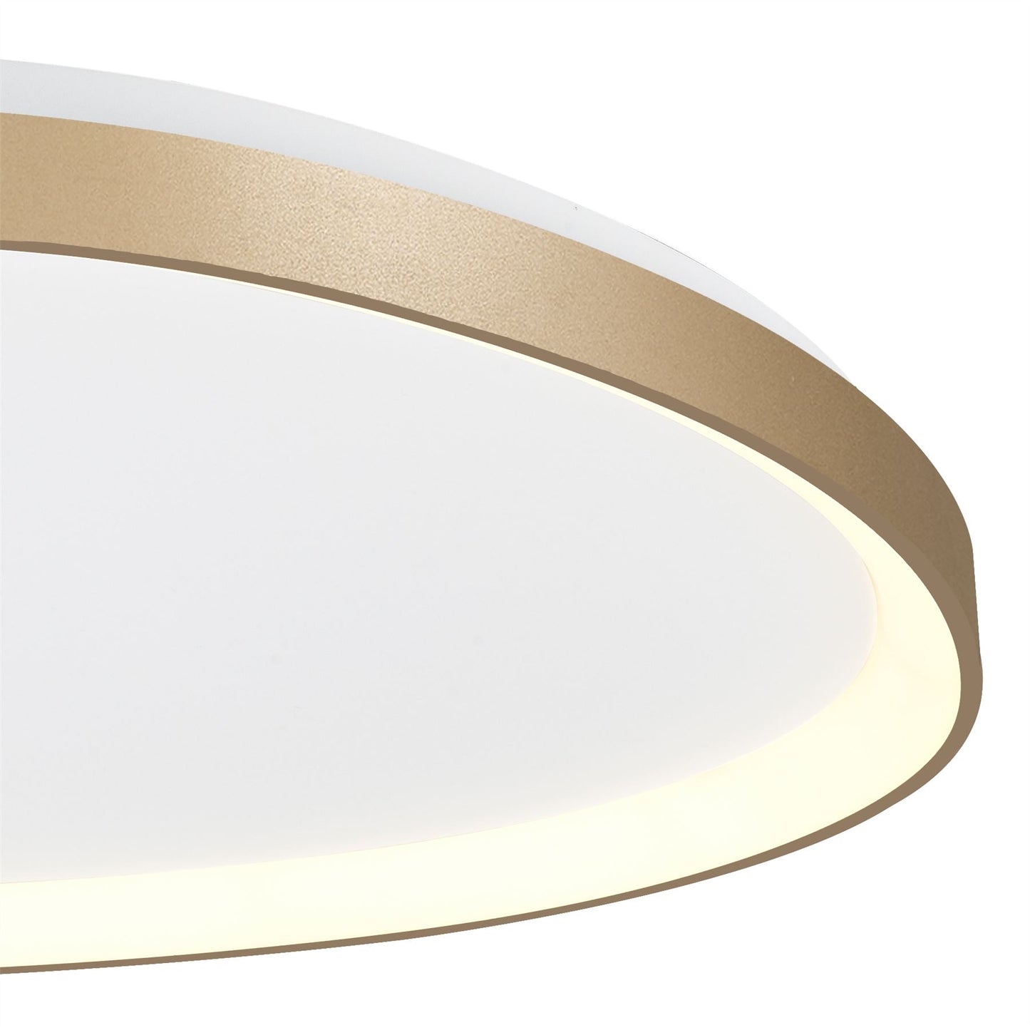Mantra Fusion Niseko Triangular Ceiling 61cm 48W LED, 3000K, 2900lm, Gold, 3yrs Warranty Ceiling