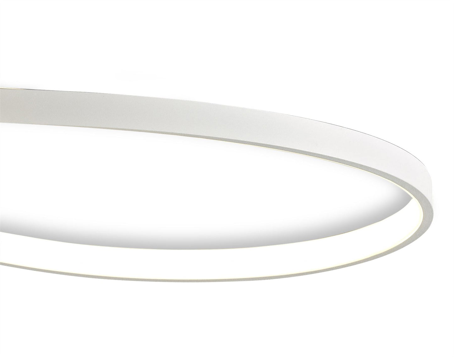 Mantra M6000 Nur Blanco Rectangular Semi Ceiling 40W LED 3000K, 3200lm, Dimmable White/Frosted Acrylic, 3yrs Warranty - M6000 Ceiling