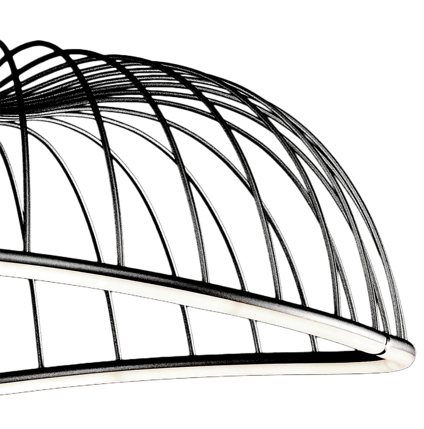 Mantra Celeste Pendant 81cm Round, 40W LED, 3000K, 2800lm, Black, 3yrs Warranty