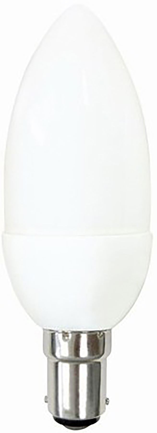 Luxram Extra Mini Sup Candle Extra Mini Supreme Candle B15 5W 2700K Compact Fluorescent Compact