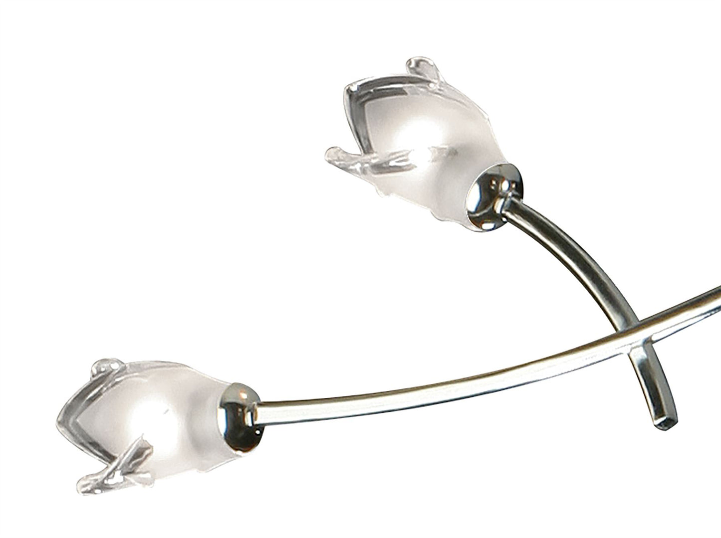 Mantra Pietra 70cm Pendant 3 Arm 6 Light G9, Polished Chrome