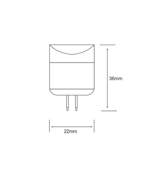 Luxram CapsuLED G4 Bi-Pin Plus 2.5W Warm White 2700K 230lm LED