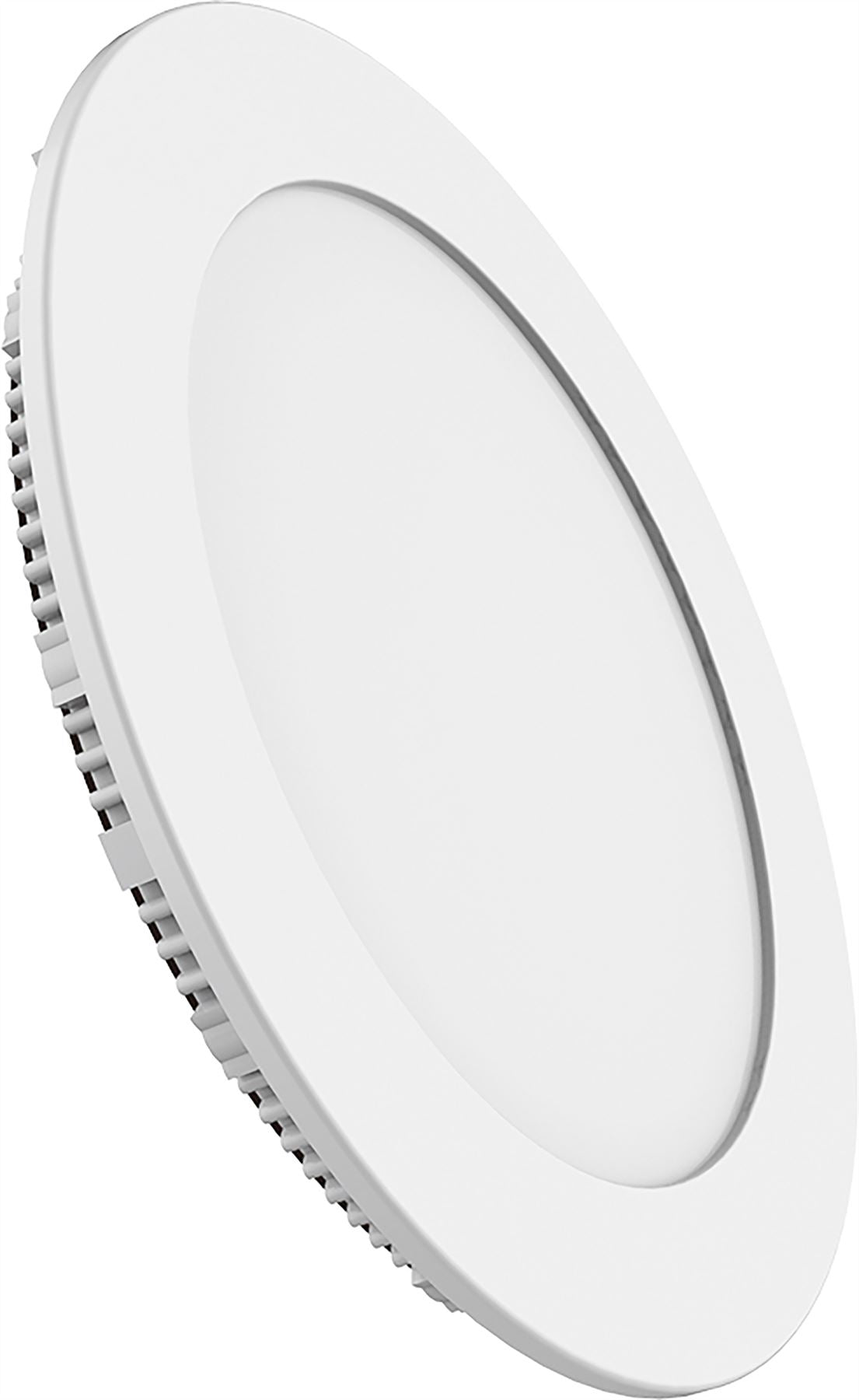 Techtouch Intego R Supervision Intego Recessed Supervision, 300mm, Round, 24W LED, Pure White, 6400K, 2000lm, 120°, White Frame, Inc. Driver, Cut Out: 280mm, 3yrs Warranty