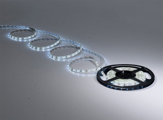 Techtouch LED IP54 Strips 5m White SMD3528 60 LED/m 8mm 4.8W/m (IP54) Strip