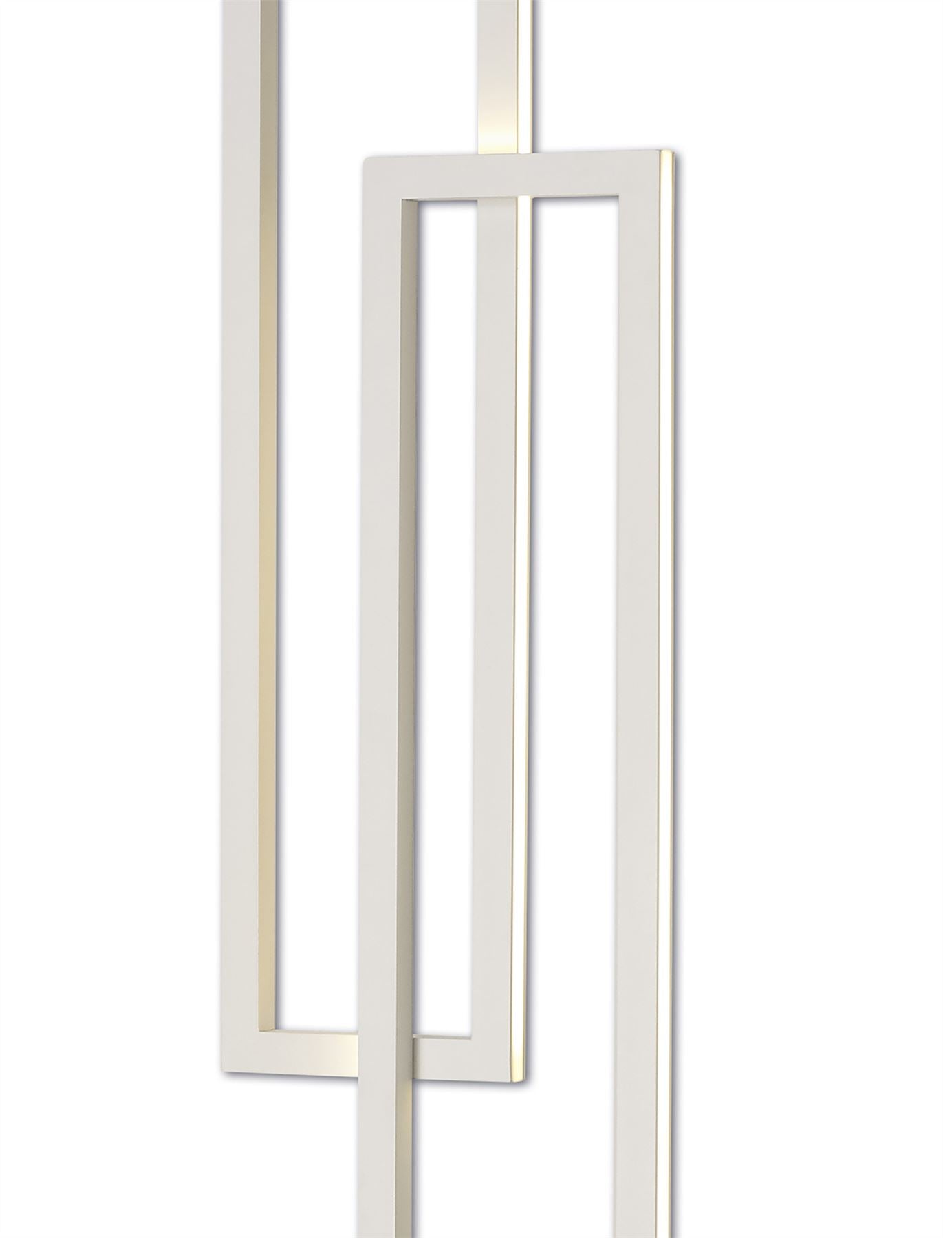 Mantra Fusion Mural Floor Lamp, 48W LED, 3000K, 3840lm, IP20, Matt White, 3yrs Warranty