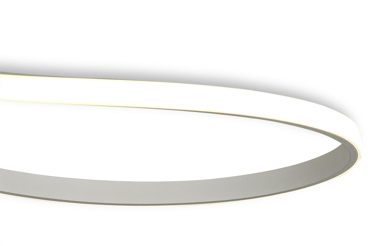 Mantra M6003 Nur Blanco Rectangular Semi Ceiling Tall 40W LED 3000K, 3200lm, Dimmable White/Frosted Acrylic, 3yrs Warranty - M6003 Ceiling