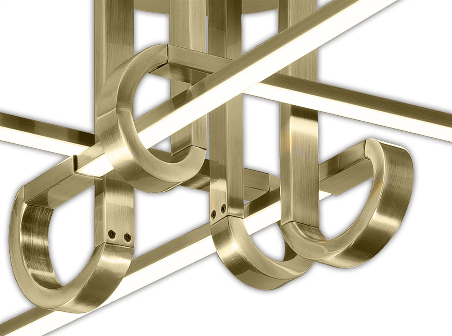 Mantra M6128 Cinto Ceiling 28W LED, 3000K, 2250lm, Antique Brass, 3yrs Warranty - M6128 Ceiling