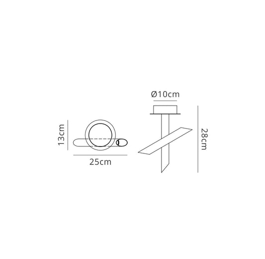 Mantra M5772 Take Bronze Ceiling 9W LED 3000K, 800lm, Bronze, 3yrs Warranty - M5772 Ceiling