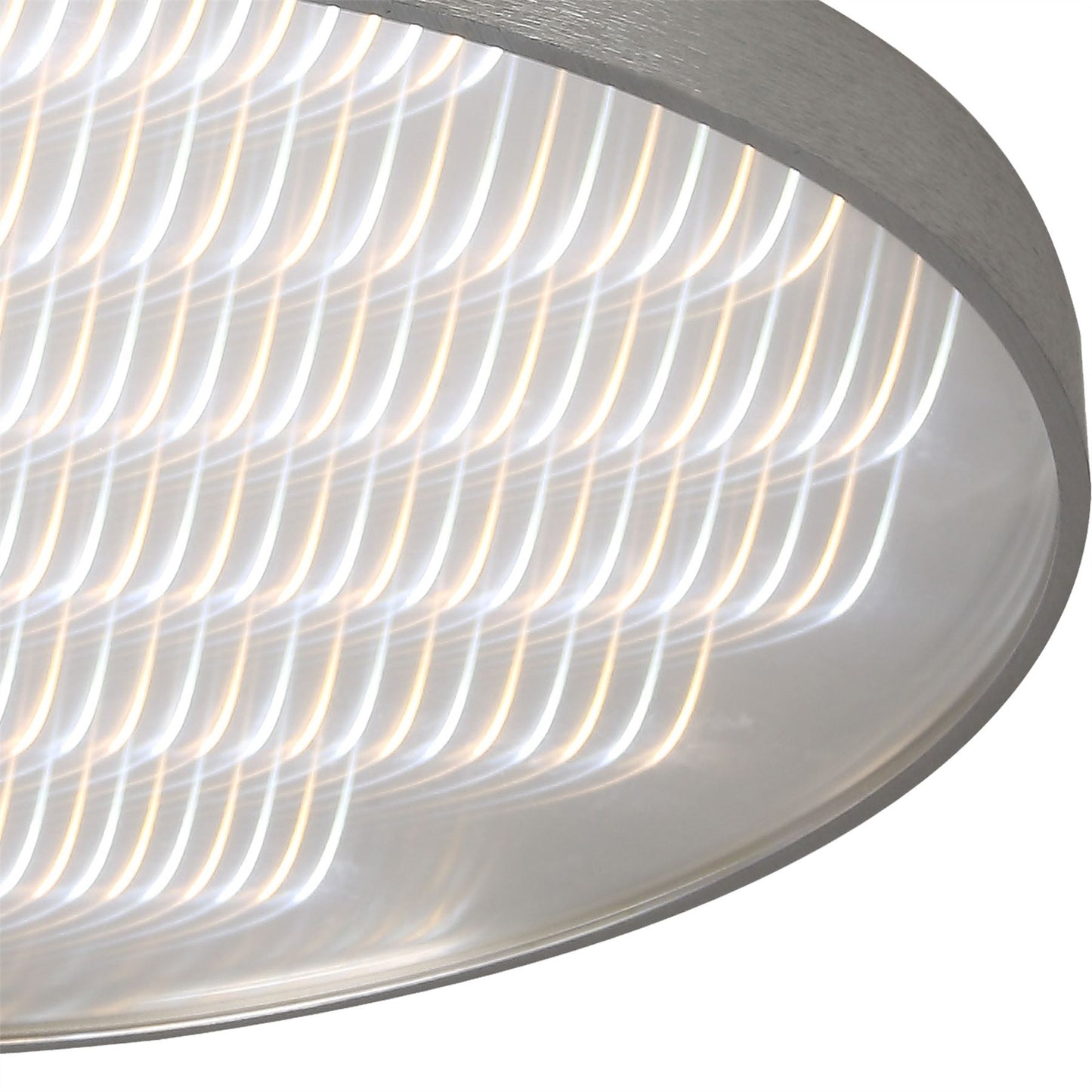 Mantra Fusion M5342 Reflex Flush 58cm Round 50W LED 3000K + 6000K, 3120lm, Aluminium/ Acrylic, 3yrs Warranty - M5342 Ceiling