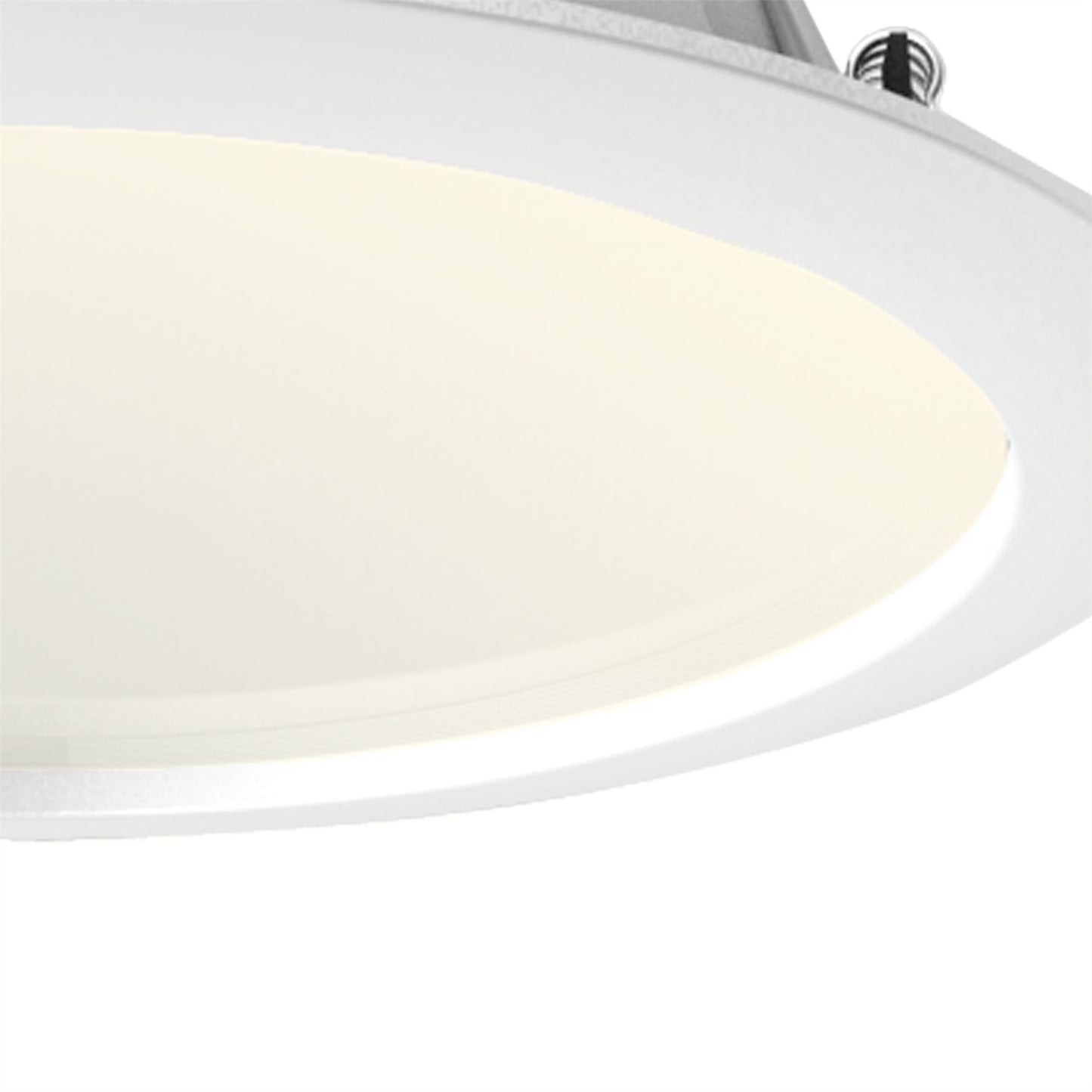 Mantra Fusion Fusion M6390 Graciosa 23.5cm Round LED Downlight, 24.5W, 3000K, 1900lm, White, Cut Out 200mm, IP44, 3yrs Warranty