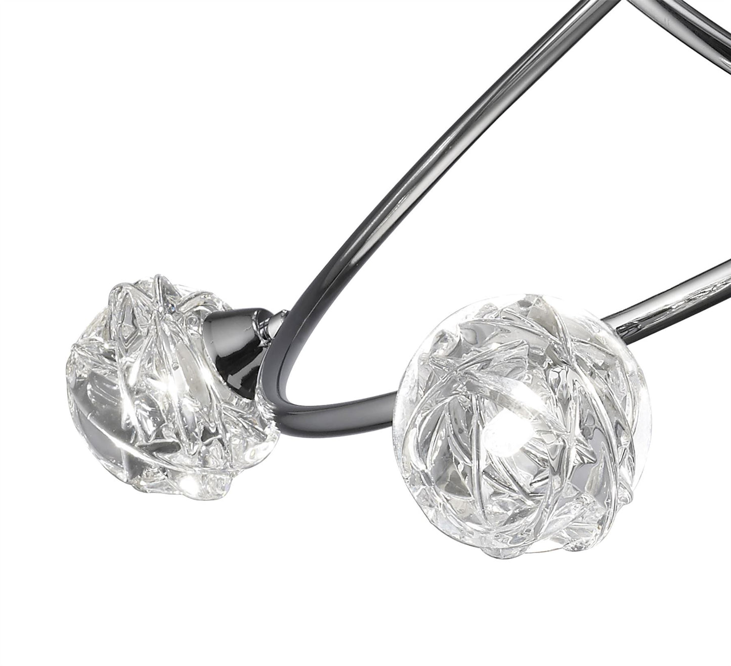 Mantra M3940 Maremagnum Ceiling 8 Light G9, Polished Chrome