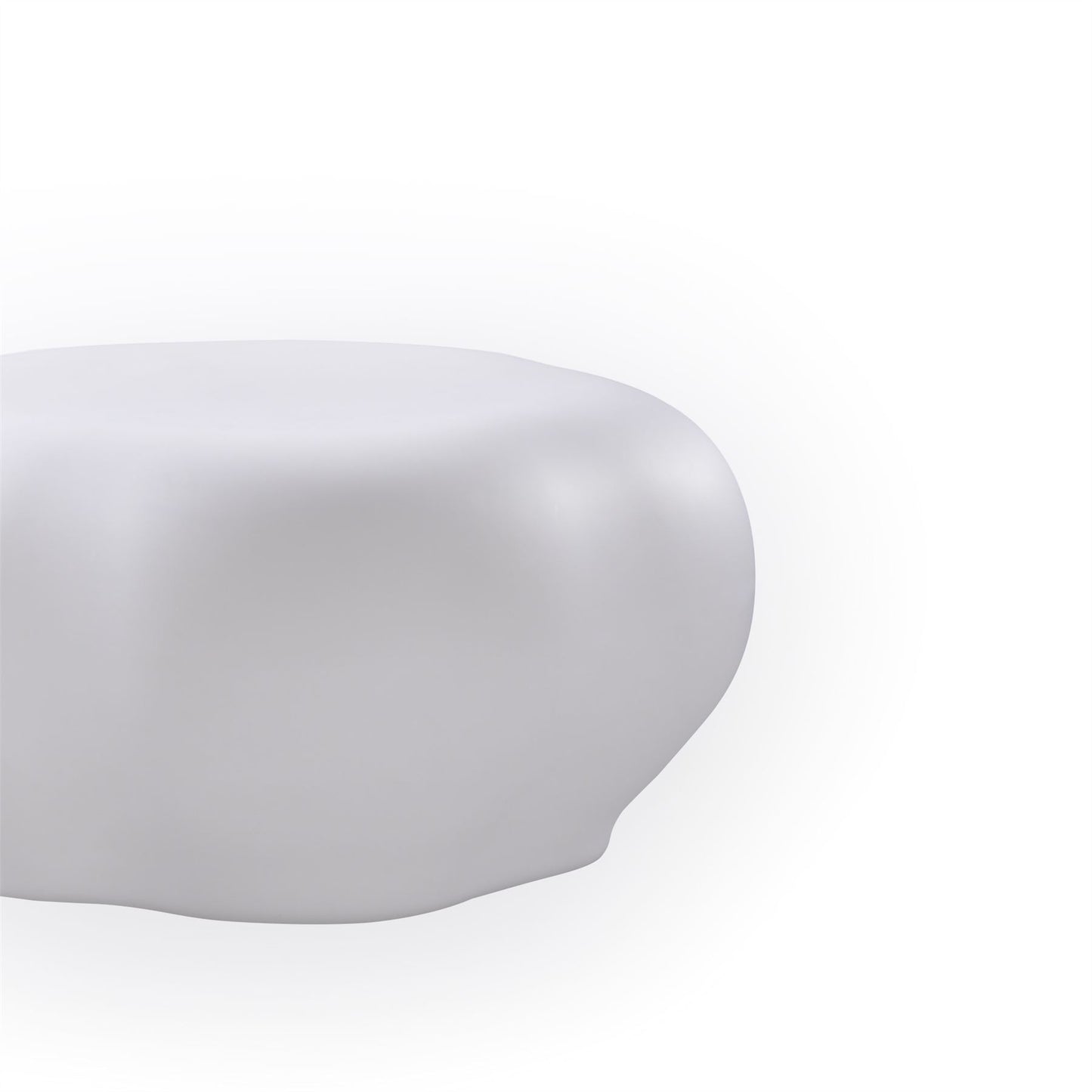 Mantra Huevo Stool 1 Light CFL Indoor, Opal White