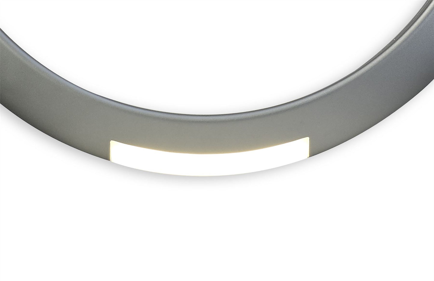 Mantra M6172 Ring Pendant 50cm Round, 23W LED, 3000K, 1600lm, Silver, 5yrs Warranty