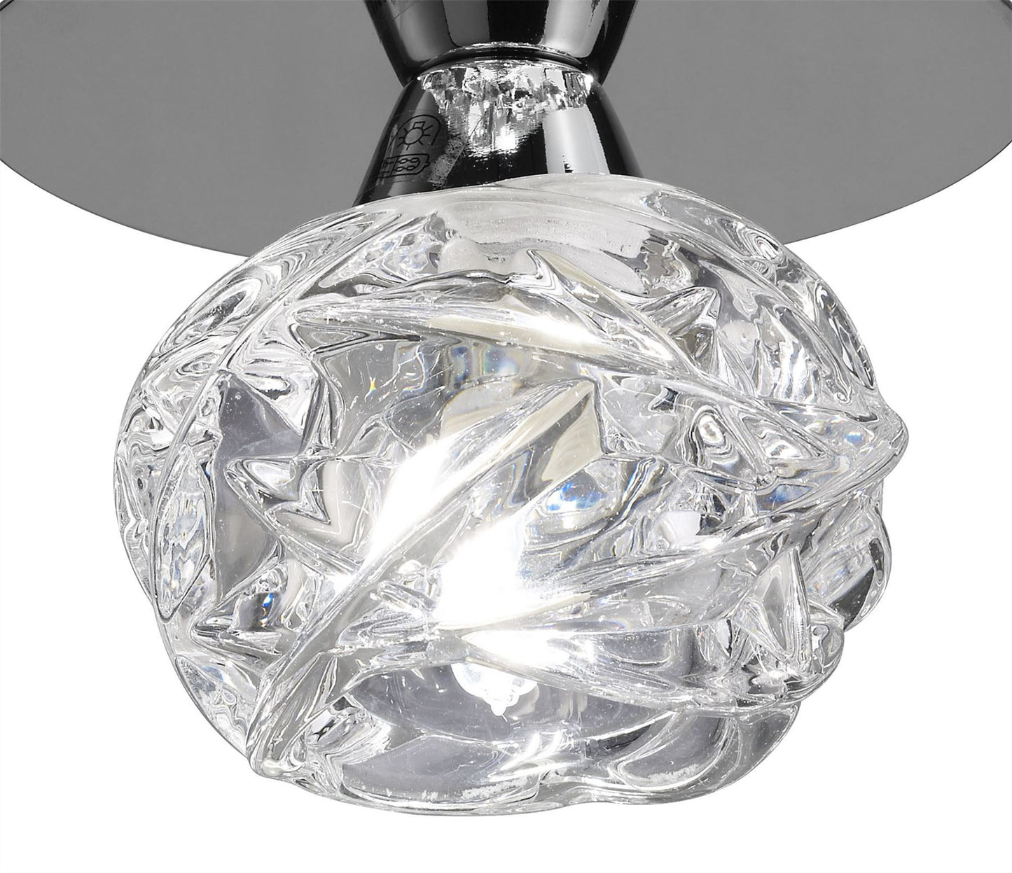 Mantra M3945 Maremagnum Ceiling 1 Light G9, Polished Chrome