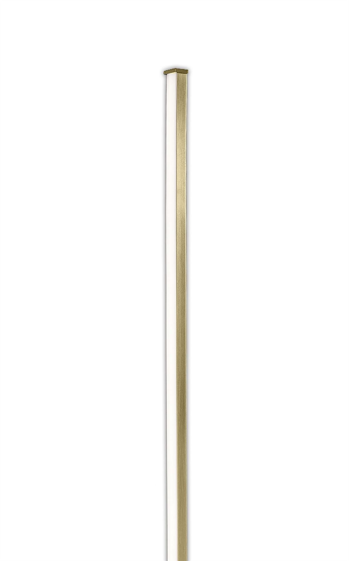Mantra M6139 Cinto Wall Light 83cm, 12W LED, 3000K, 960lm, Antique Brass, 3yrs Warranty