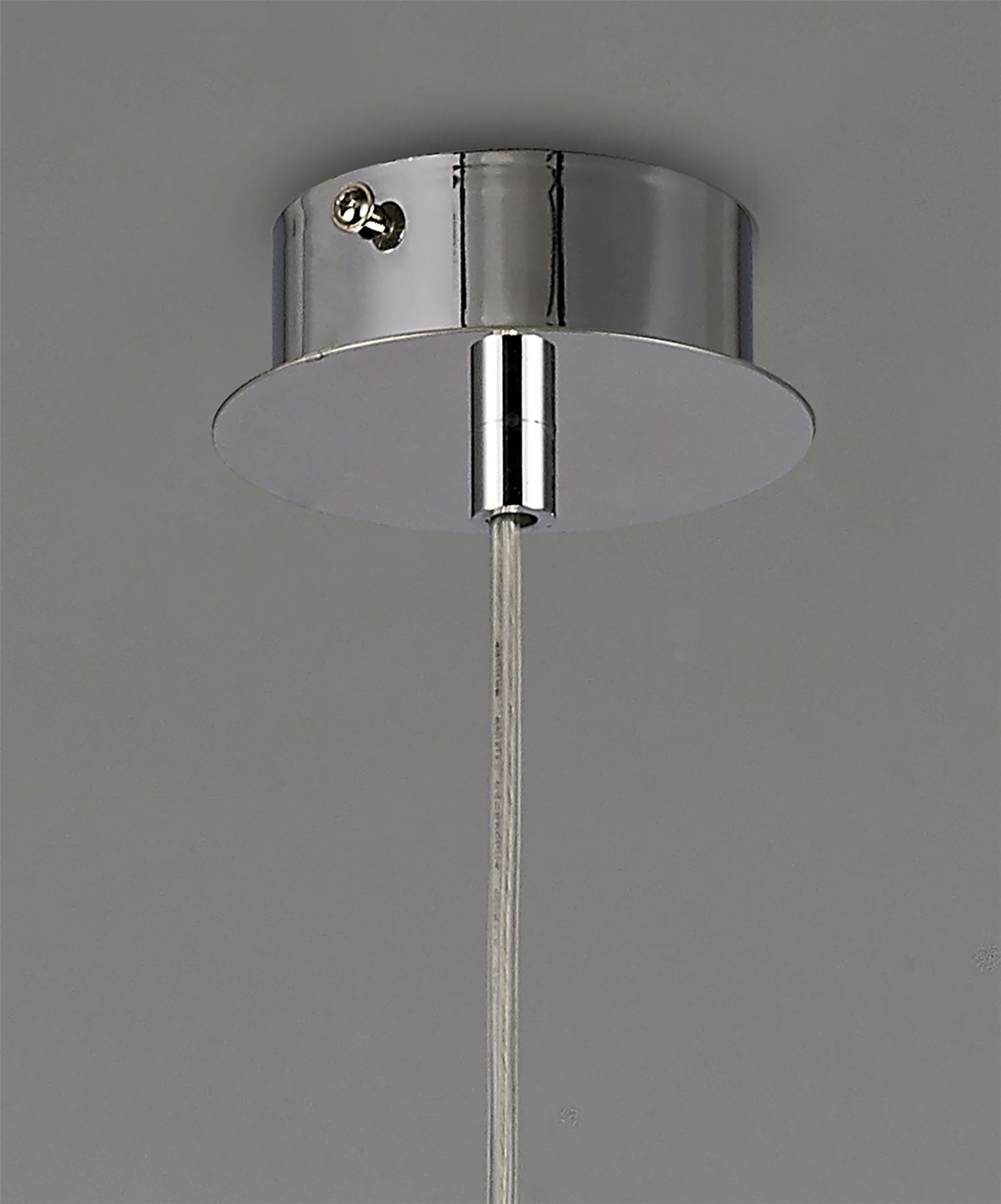 Diyas Camden 10cm Single 1 Light G9 Polished Chrome/Mosaic Glass/Crystal Ceiling Pendant Light Fitting