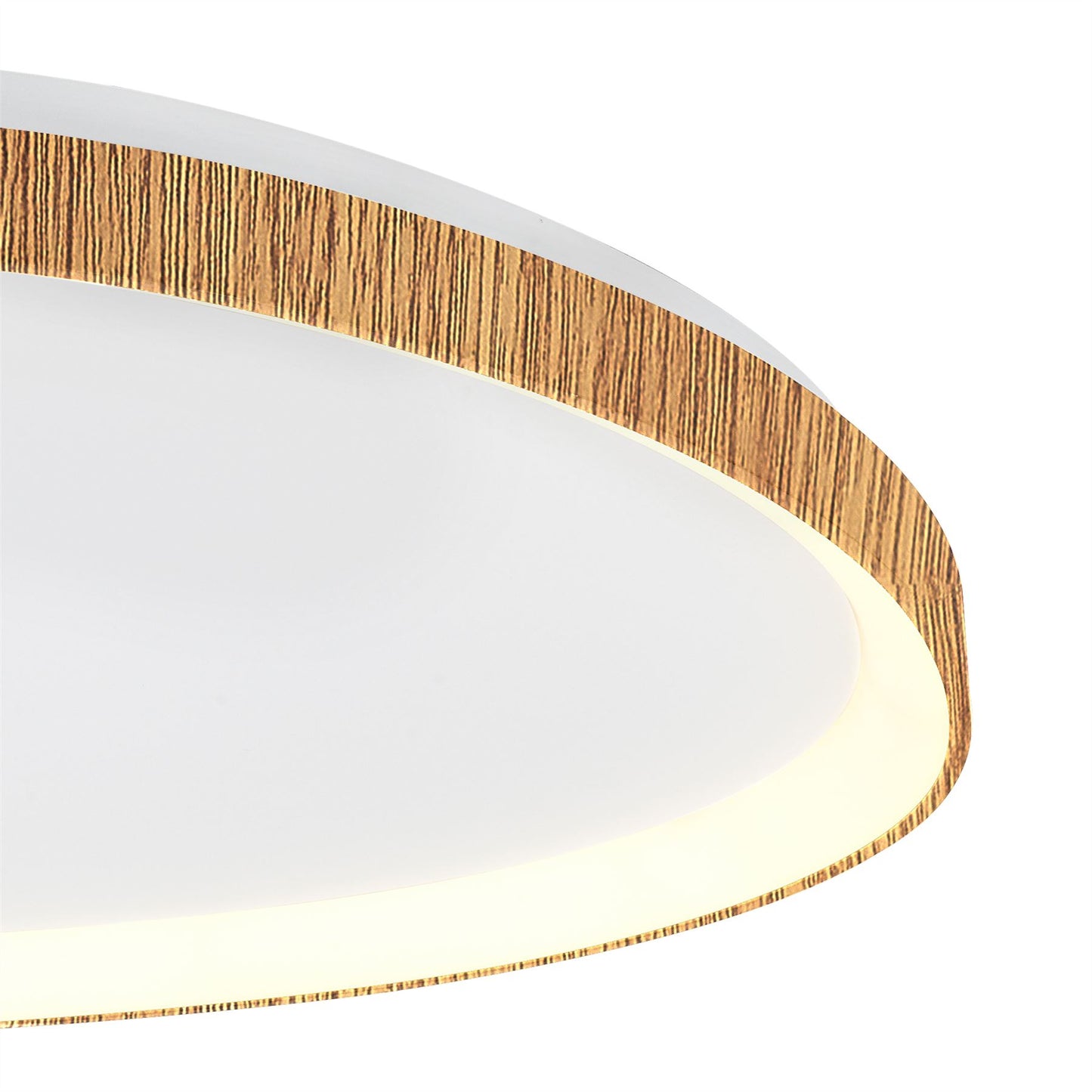 Mantra Fusion Niseko Triangular Ceiling 61cm 48W LED, 3000K, 2900lm, Wood, 3yrs Warranty Ceiling