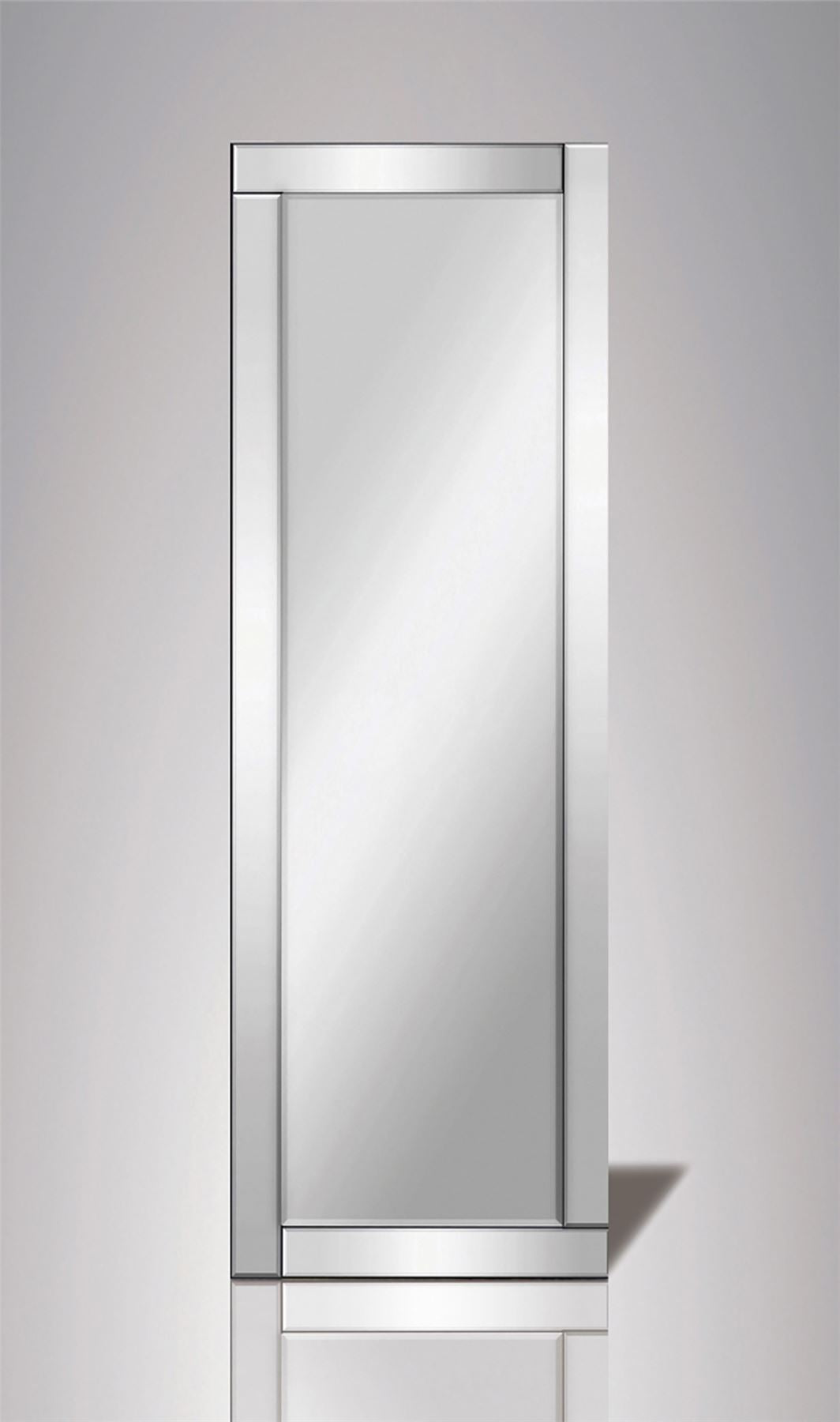 Diyas Home Alora 120cm x 40cm Boarder Cut Detailed Mirror (Can Only Be Shipped On A Pallet, Additional Charges May Apply.) Mirrors