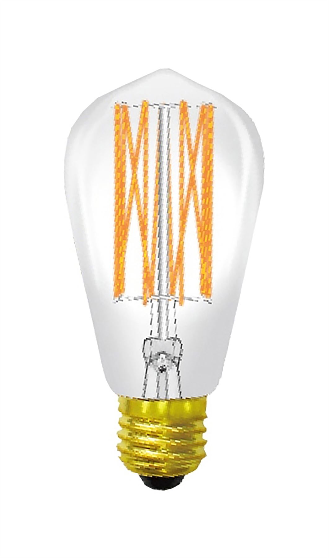 Luxram Rustica Tradition Tip/M ST64 E27 Tinted 40W Incandescent