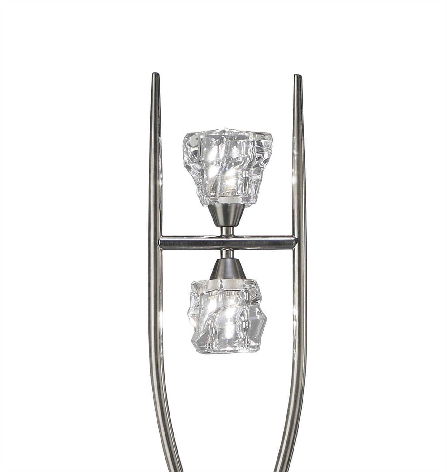Mantra M3758 Iku Floor Lamp 4 Light G9, Satin Nickel