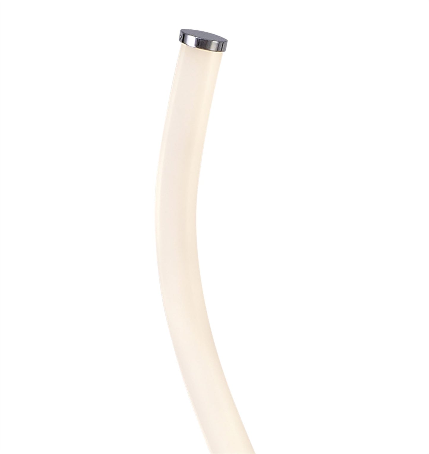 Mantra Nur II Floor Lamp 20W LED 3000K, 1500lm, Dimmable, Polished Chrome/Frosted Acrylic, 3yrs Warranty