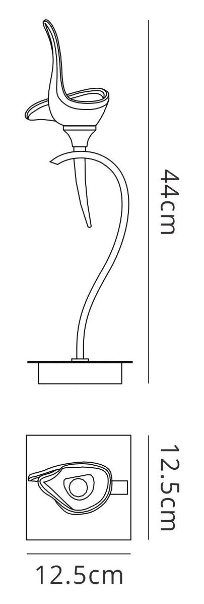 Mantra Viena Table Lamp 1 Light G9, Polished Brass