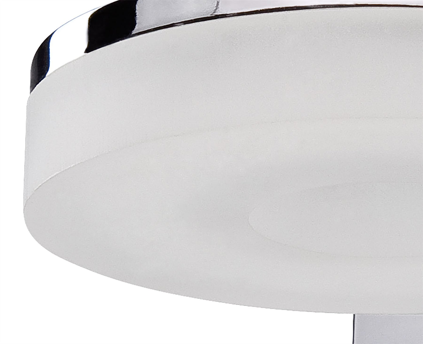 Mantra Fusion Nimbus Wall Light 1 Light 5W LED 3000K, 450lm, Polished Chrome/Frosted Acrylic, 3yrs Warranty