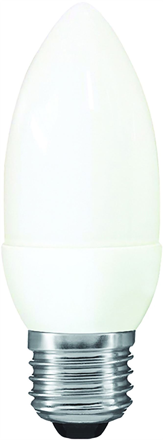 Luxram Extra Mini Sup Candle Extra Mini Supreme Candle E27 7W 2700K Compact Fluorescent Compact