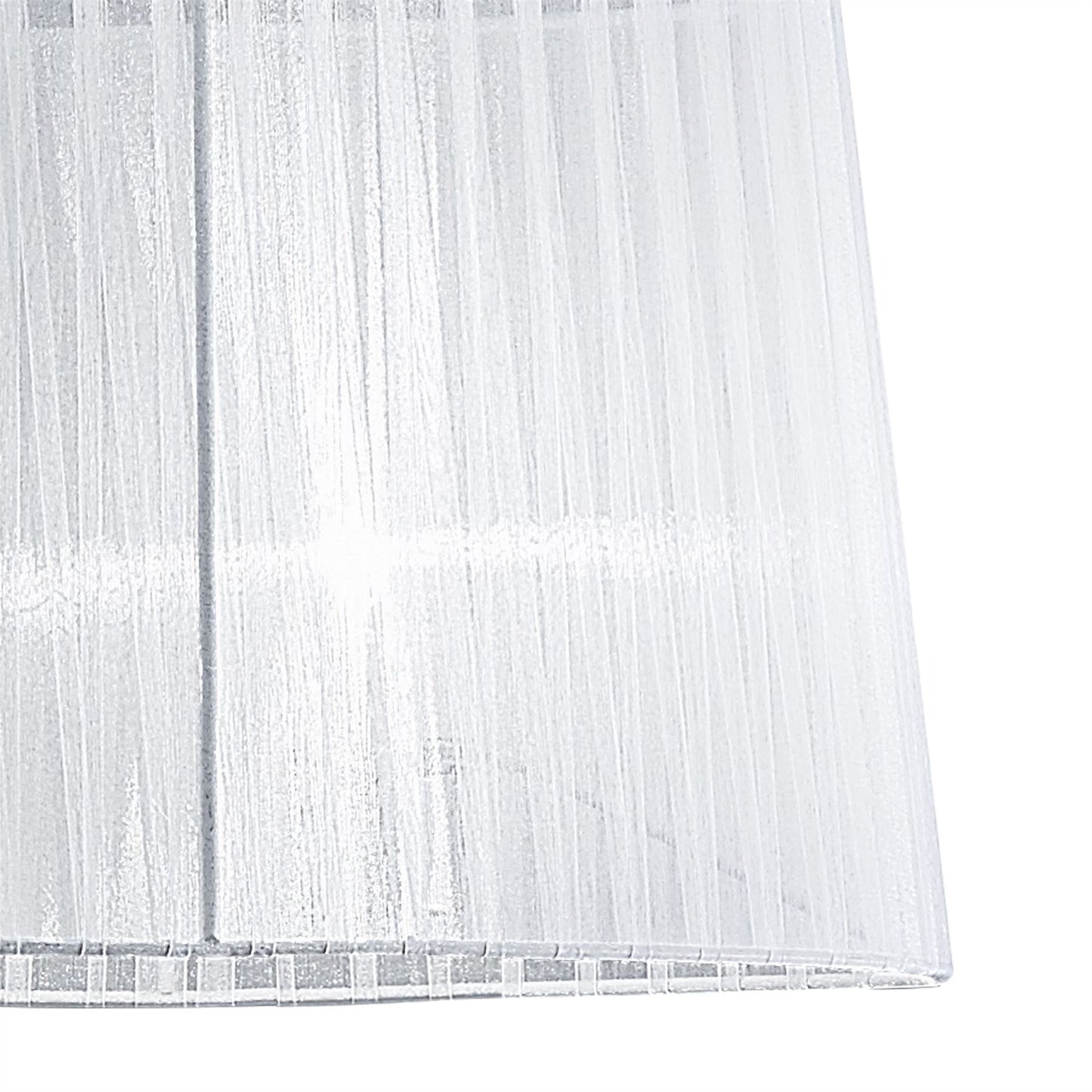 Mantra Louise Oval White Organza Shade Suitable For, M5280, 540/600x260mm