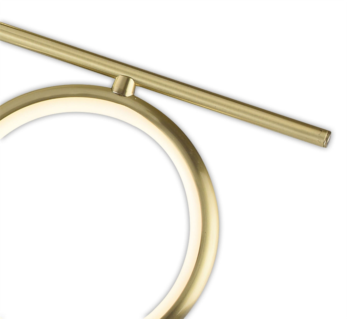 Mantra Olimpia Ceiling Light, 42W LED, 3000K, 3150lm, IP20, Satin Gold, 3yrs Warranty