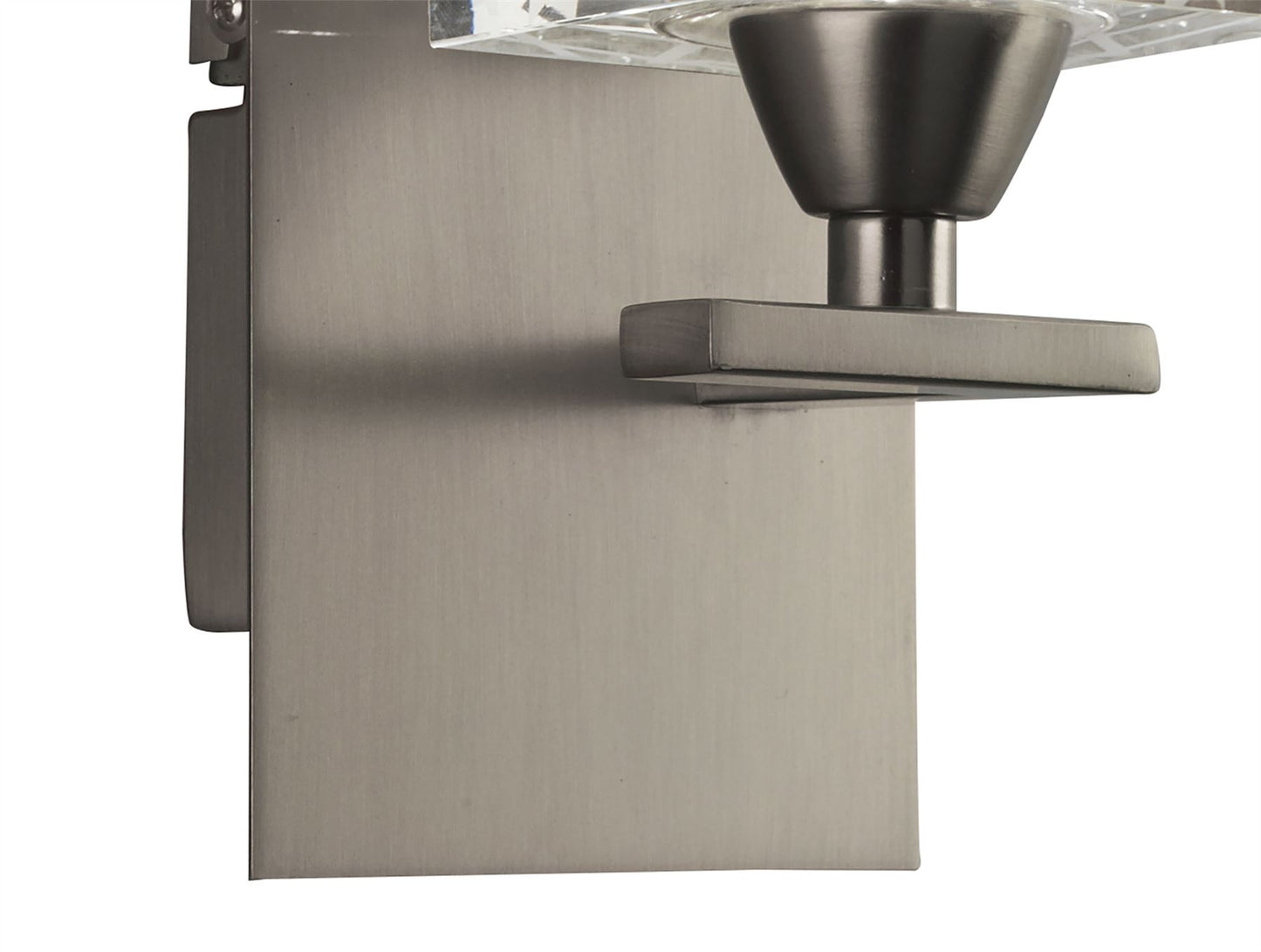 Mantra Zen SN Zen Wall Light Switched 1 Light G9, Satin Nickel