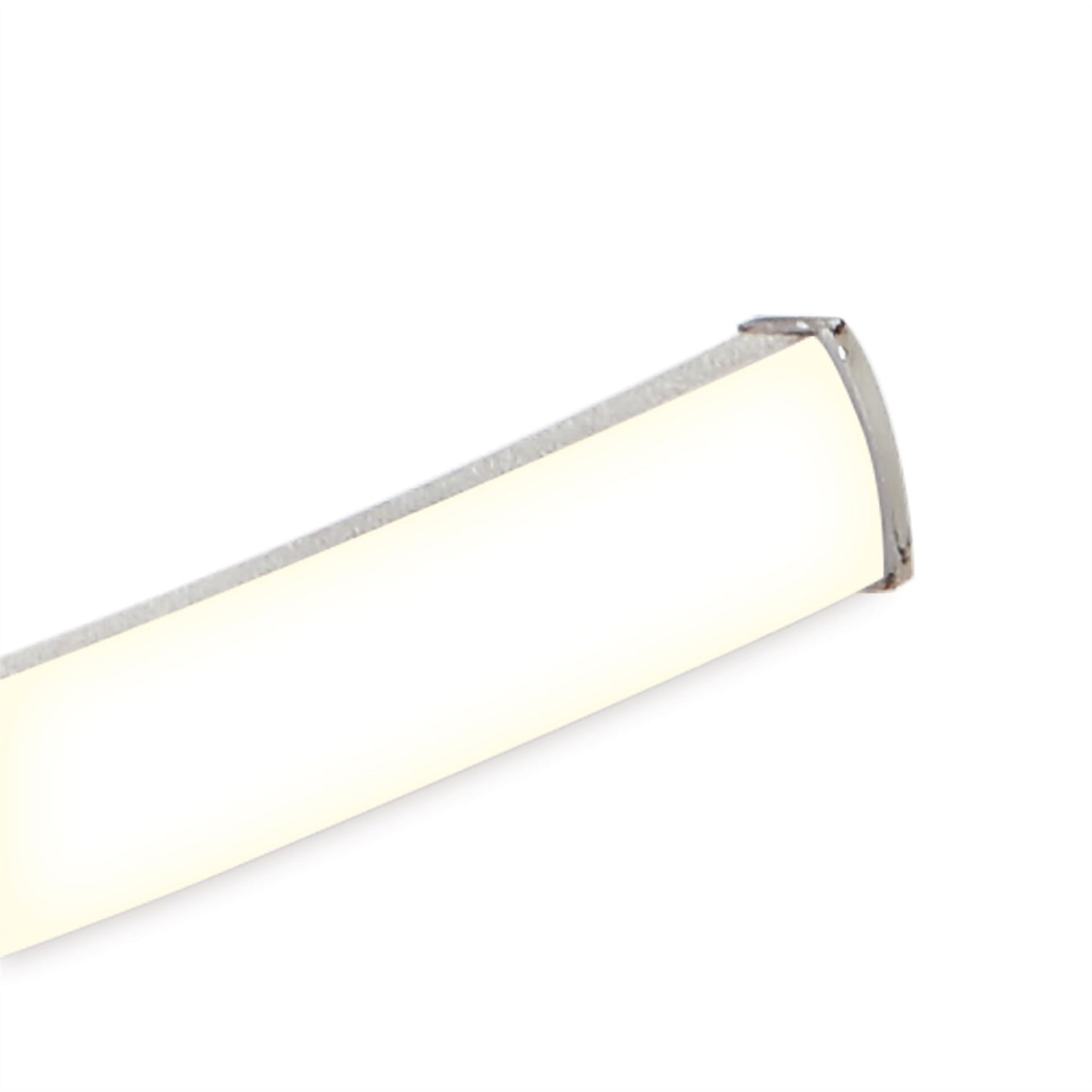 Mantra M4996 Nur Semi Ceiling 30W LED 3000K, 2400lm, Dimmable Silver/Frosted Acrylic/Polished Chrome, 3yrs Warranty - M4996 Ceiling