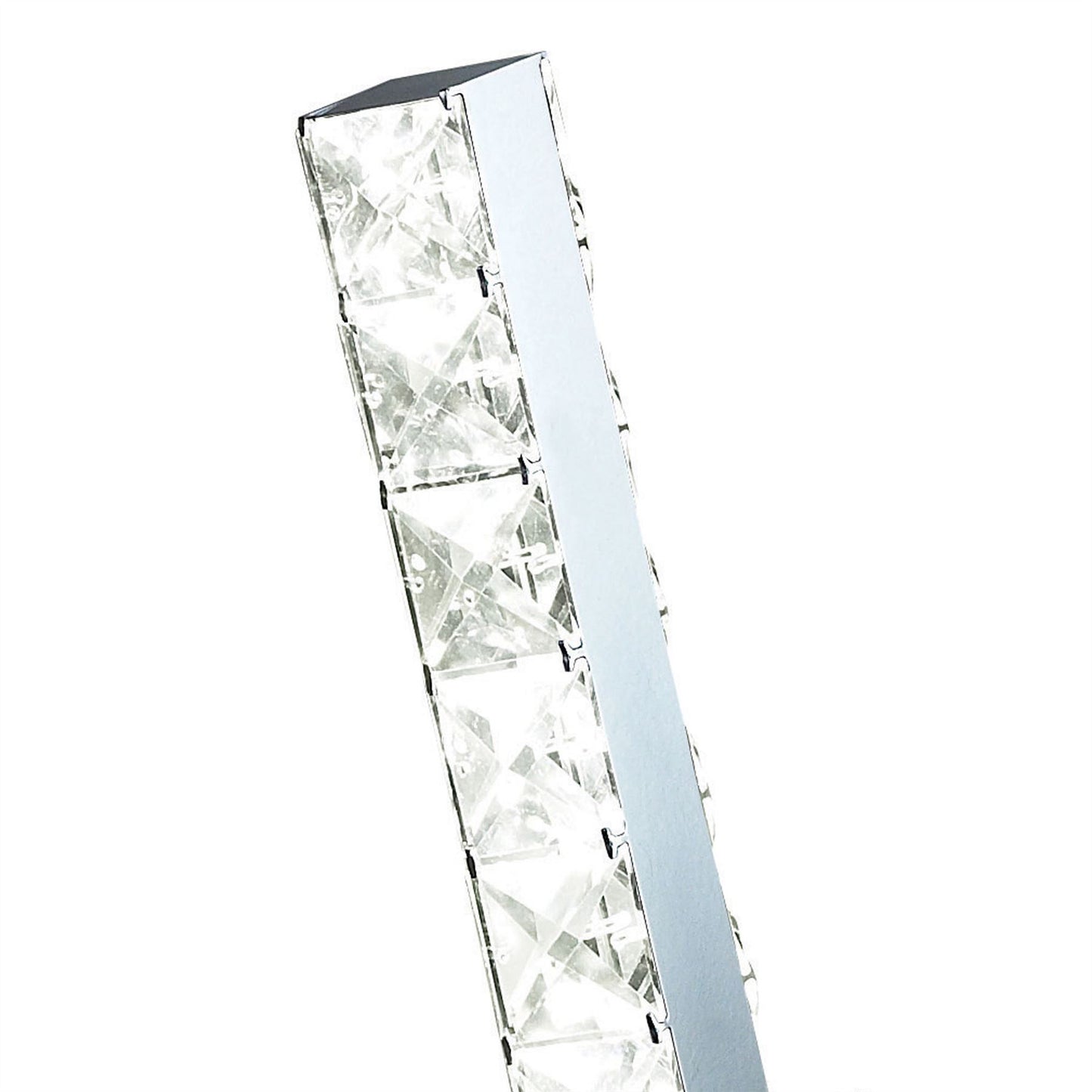 Diyas Galaxy Vertical Wall Light 3W LED 6000K Polished Chrome/Crystal
