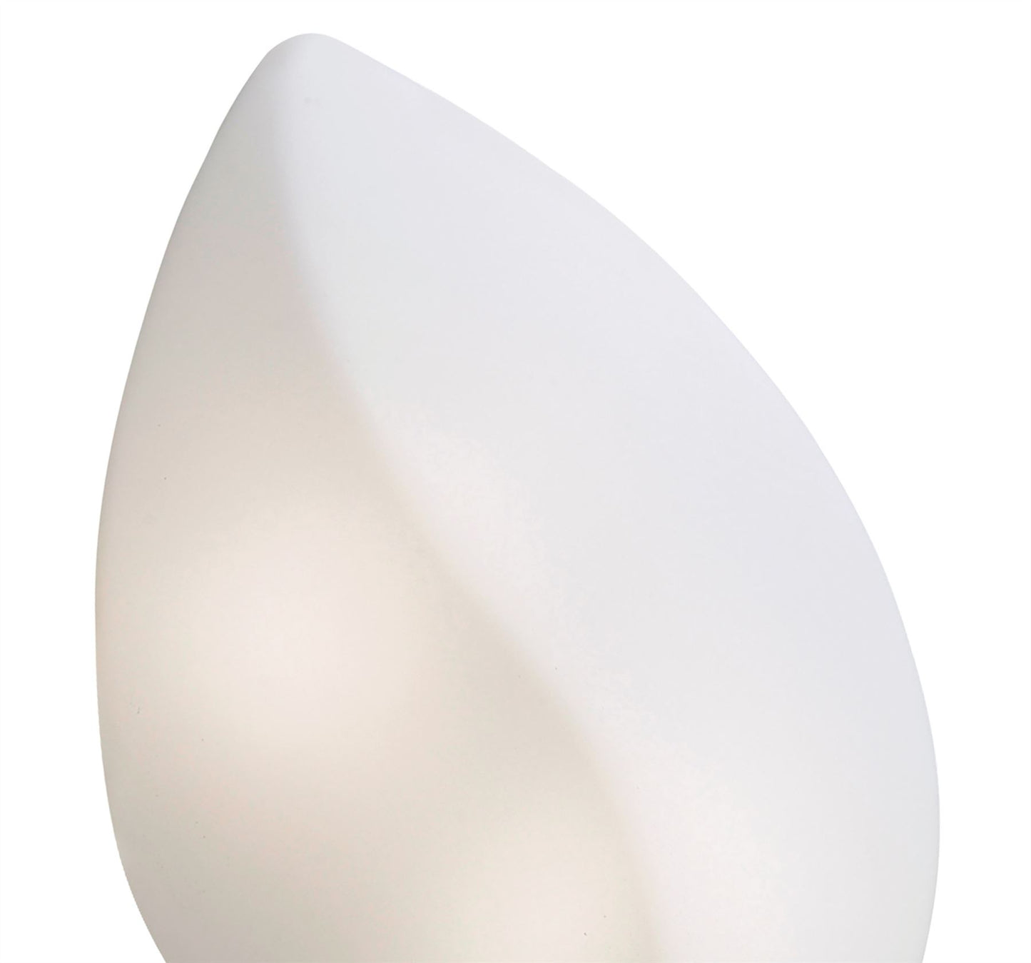 Mantra Natura Table Lamp 2 Light E27 Small Outdoor IP44, Matt White/Opal White