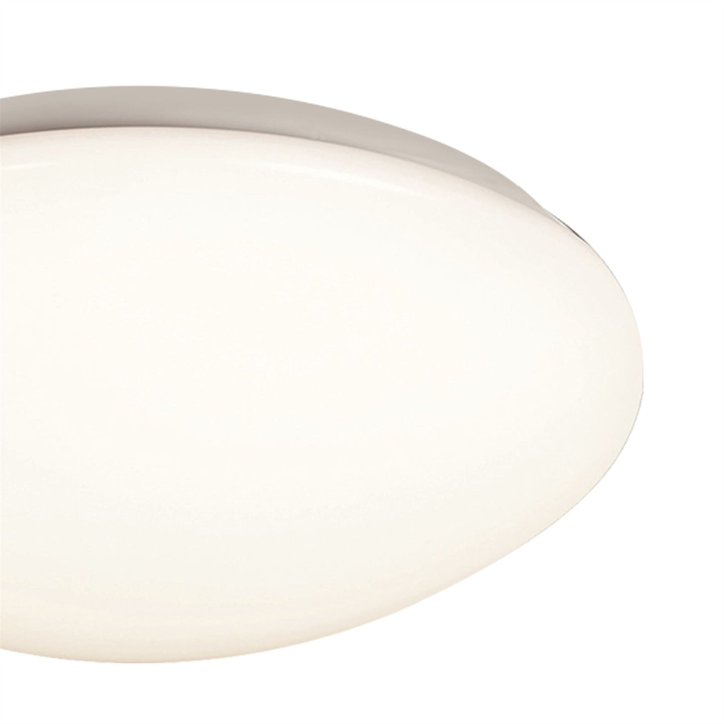 Mantra Fusion M3670 Zero Ceiling/Wall 18W LED Medium 3000K, 1800lm, White Acrylic, 3yrs Warranty - M3670 Ceiling